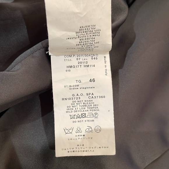 Armani Collezioni | Vintage Bolero Style Jacket - size 10 - Picture 12 of 14